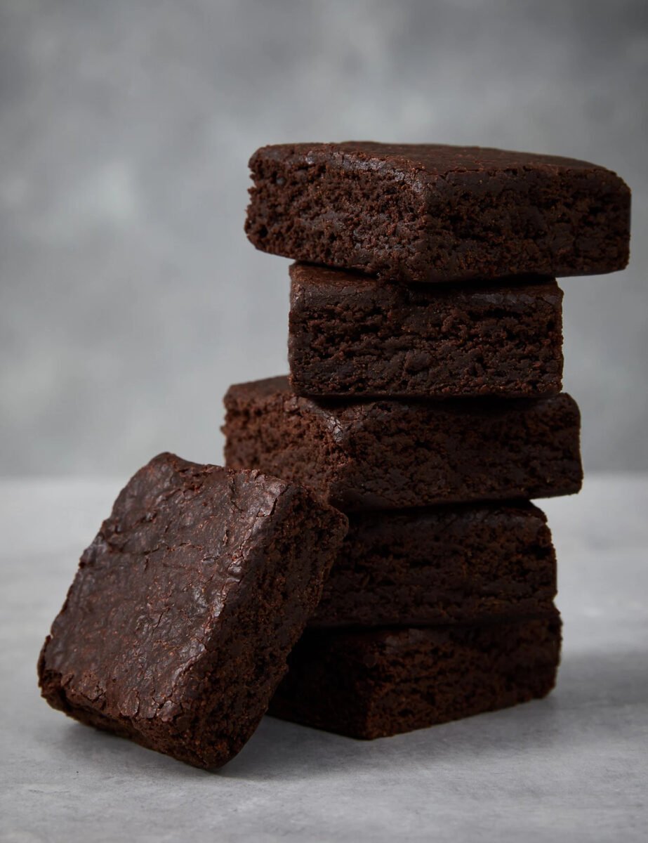 M&S vegan chocolate brownie