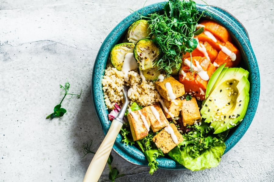 Vegan food recipe for Veganuary 2024